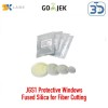 Fiber Cutting Protective Windows Lens JGS1 Fused Silica with Coating - D20 T3
